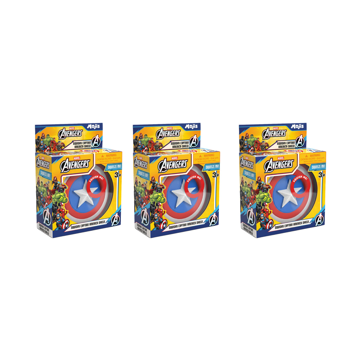 Marvel CAPTAIN AMERICA Avengers Squishy Shield by MOJIS