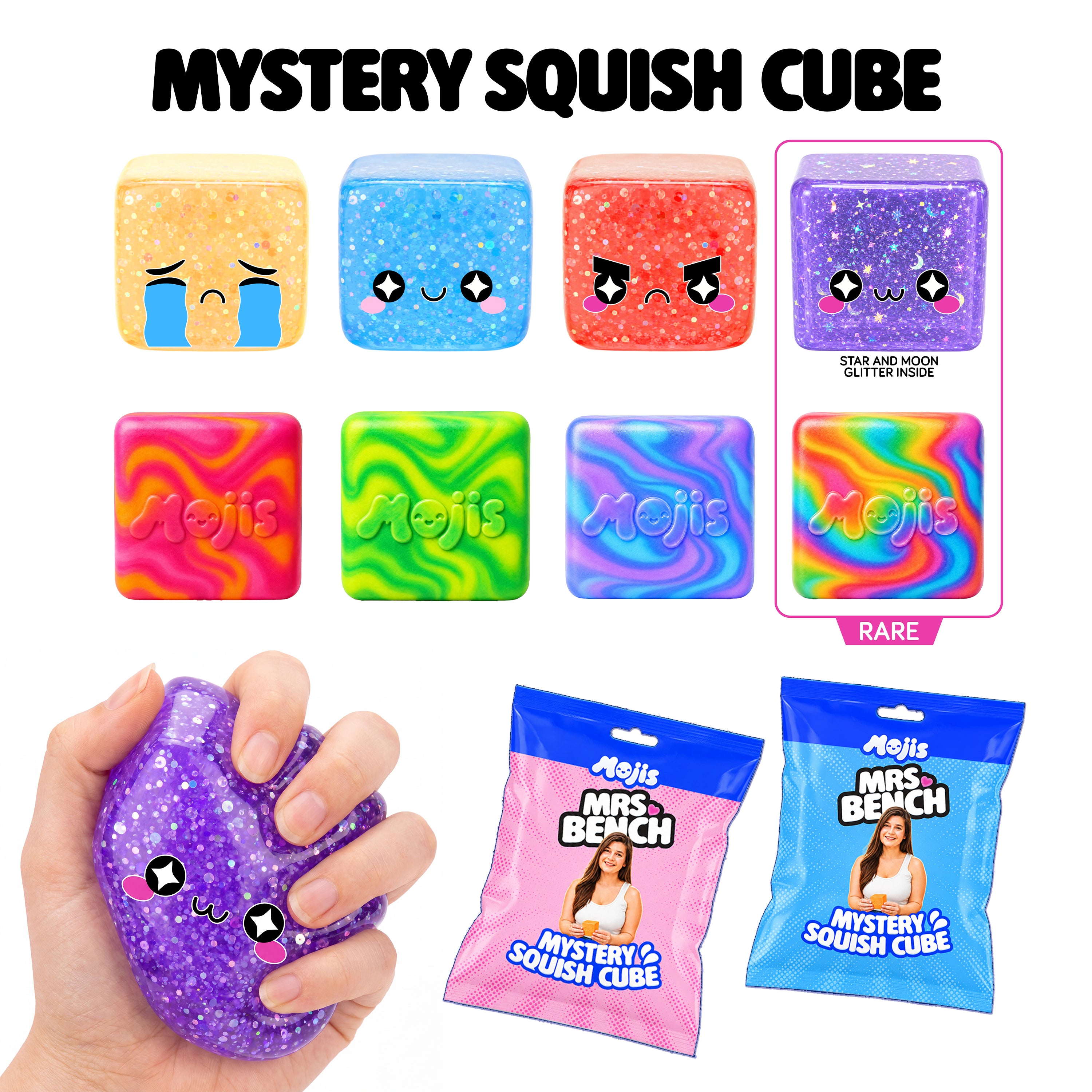 Mrs Bench Official Licensed Squishy & Fidget Trading Mat w/ Special Squishy