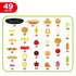 Juego de 53 piezas de Subway Sandwich Artist