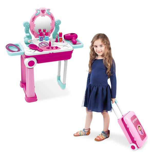 Lil' Beauty Luggage Playset (24 Piece) | HobbyTron™