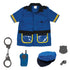 Conjunto de disfraz de oficial de policía