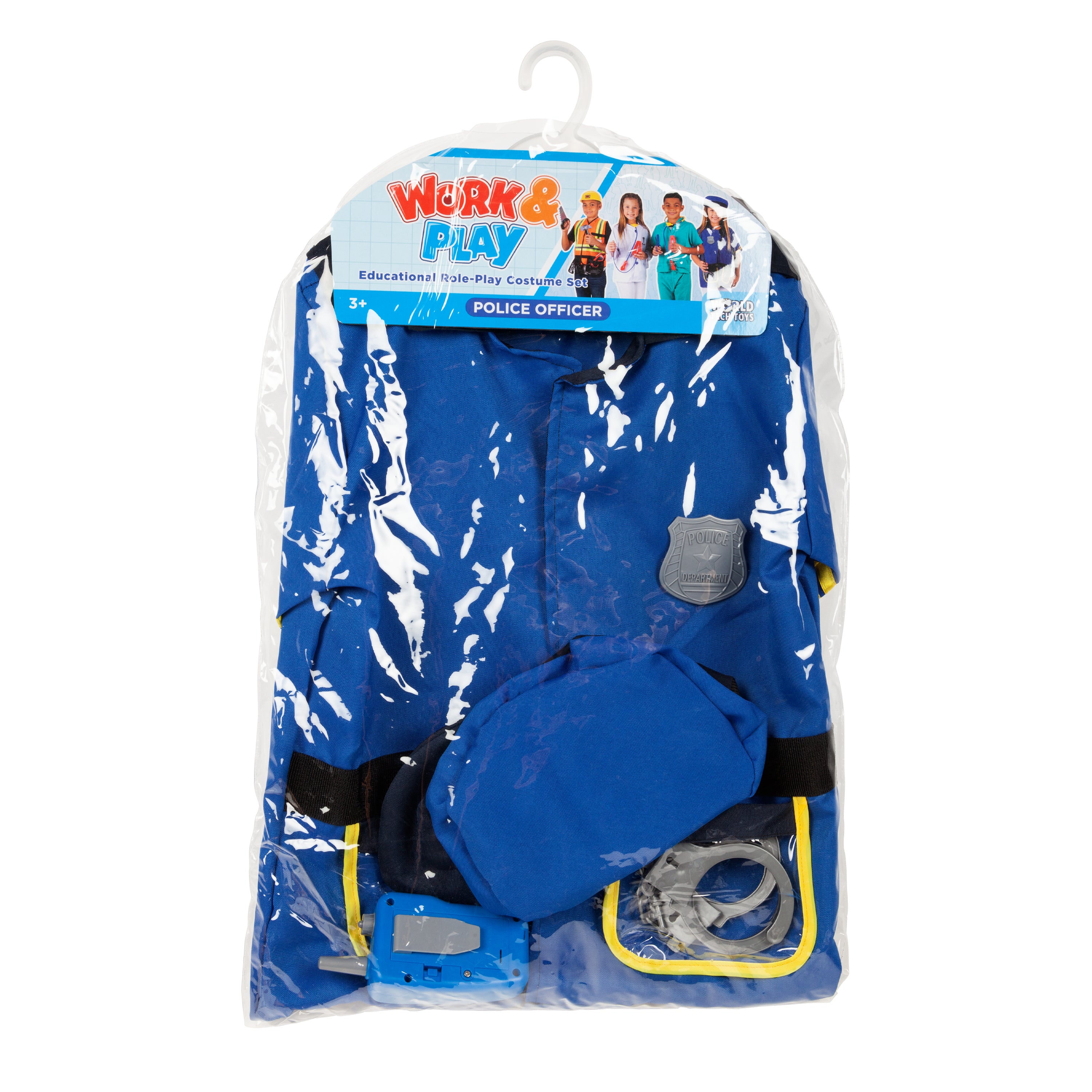 Conjunto de disfraz de oficial de policía