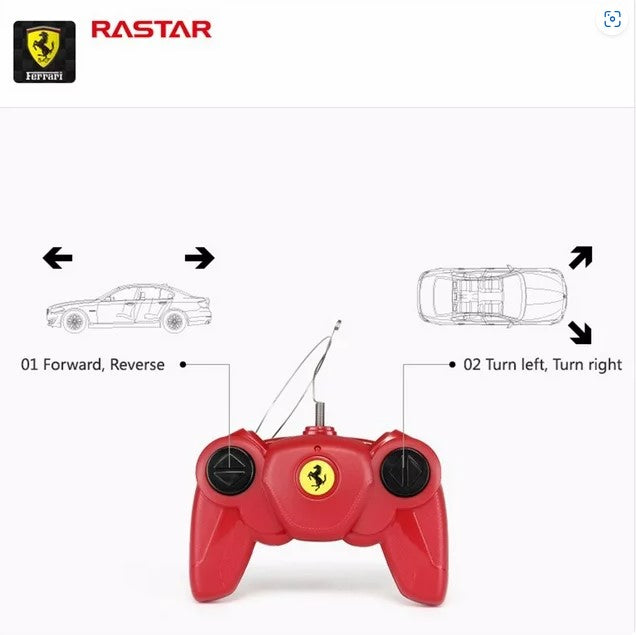 Rastar Licensed Ferrari 458 Speciale A 27MHz 1:24 RTR Electr