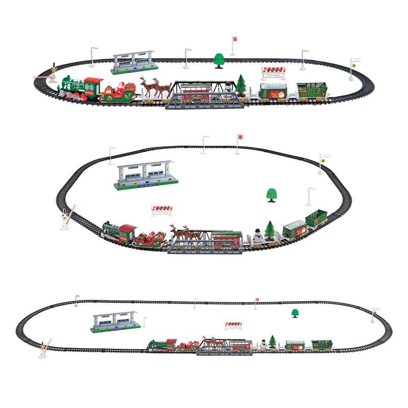 Santa's Choo Choo Train -  Christmas Train Set