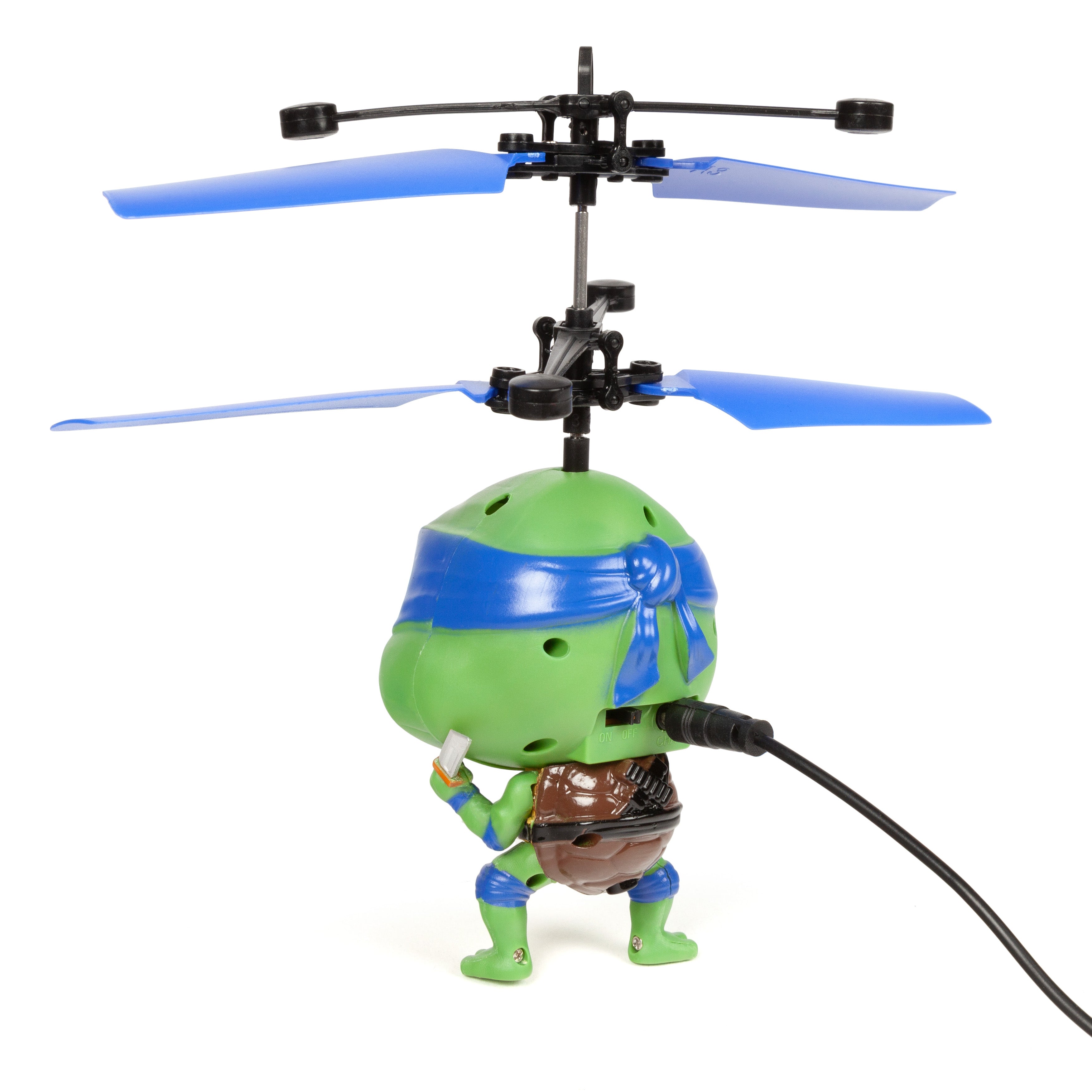 TMNT Mutant Mayhem Leonardo Big Head UFO