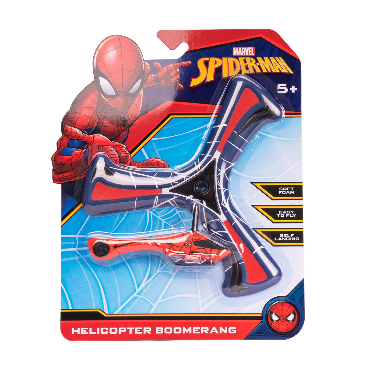 Bumerán de helicóptero de Spider-Man