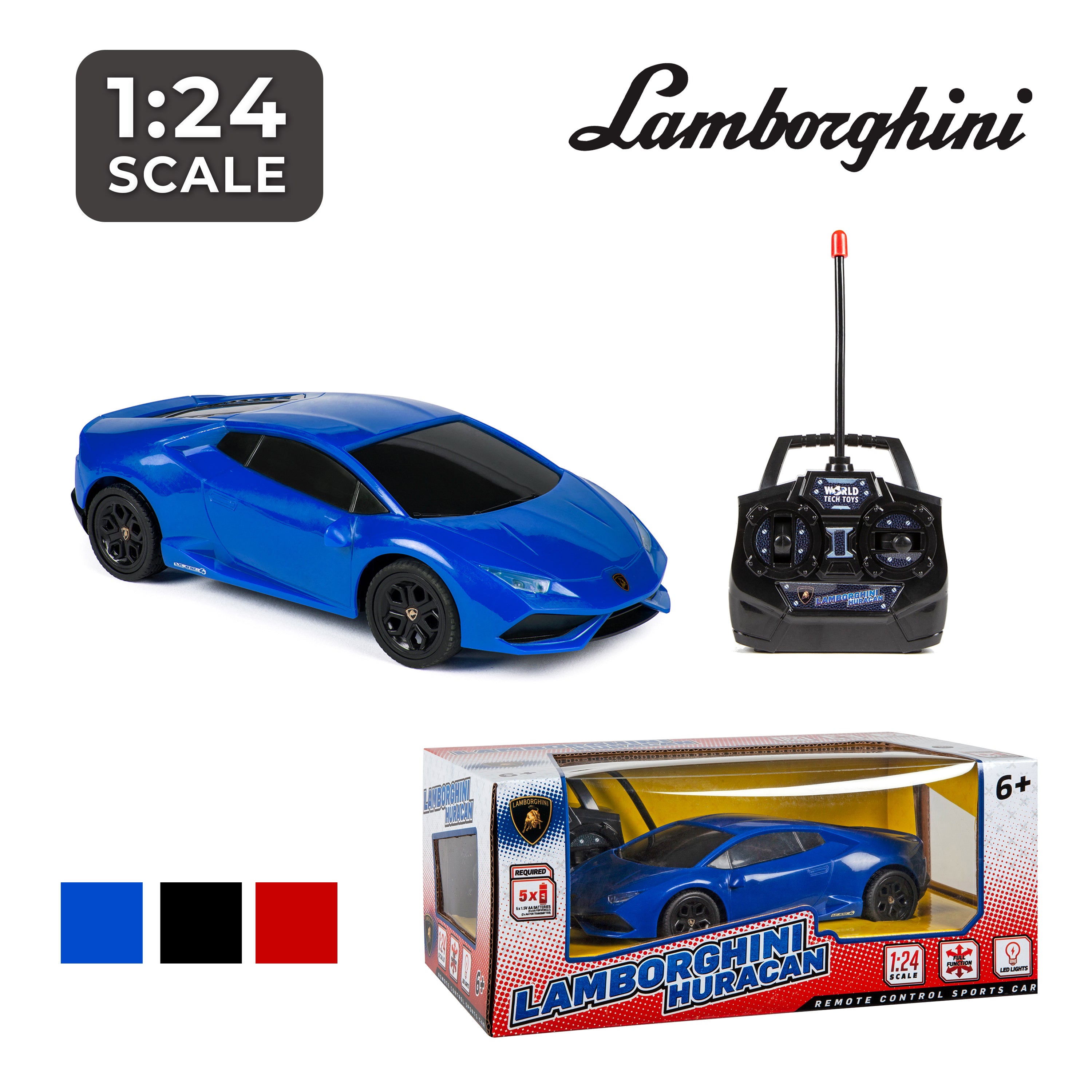 Lamborghini Huracán 1:24 Full Function Electric RC Car