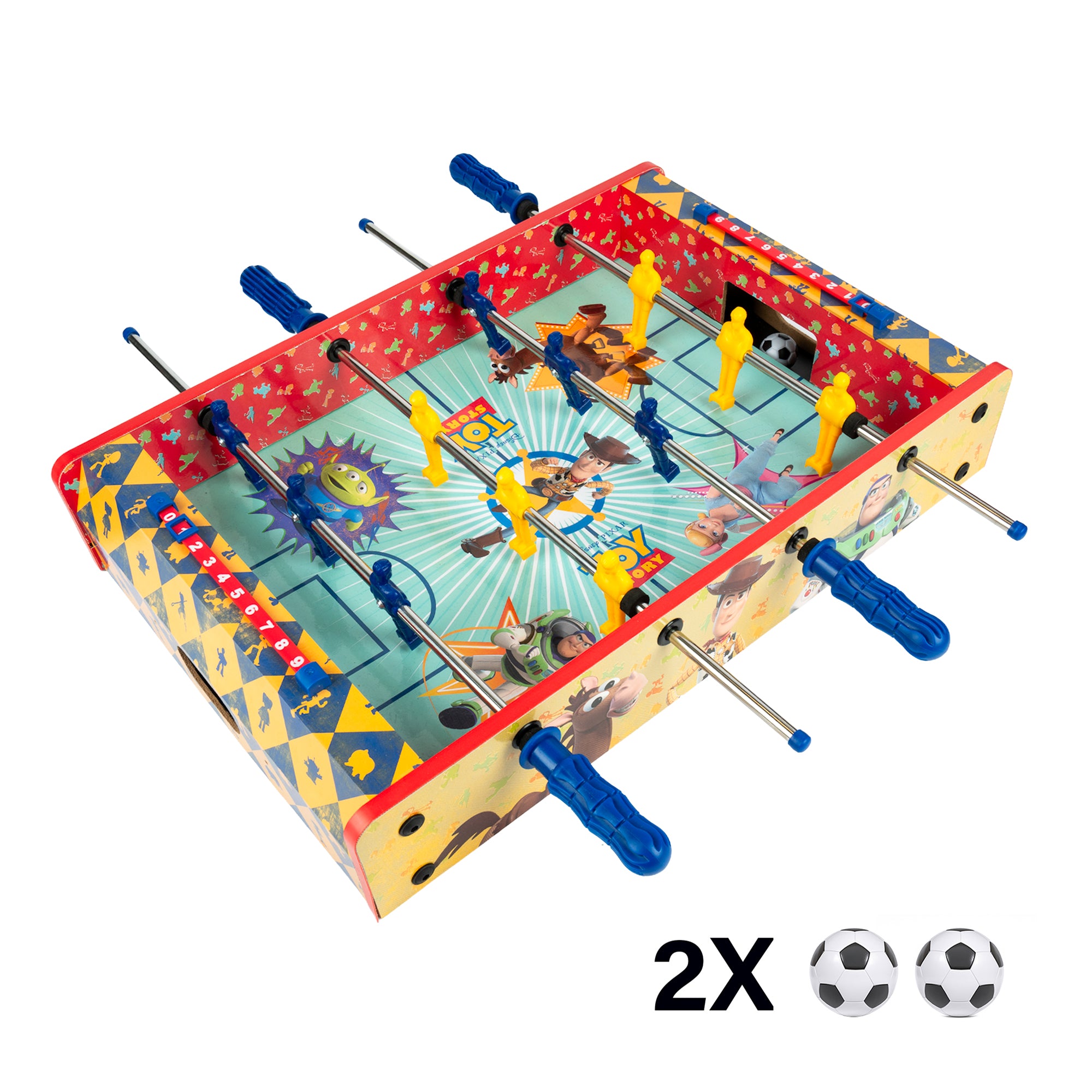 Disney Toy Story Wooden Tabletop Foosball Game