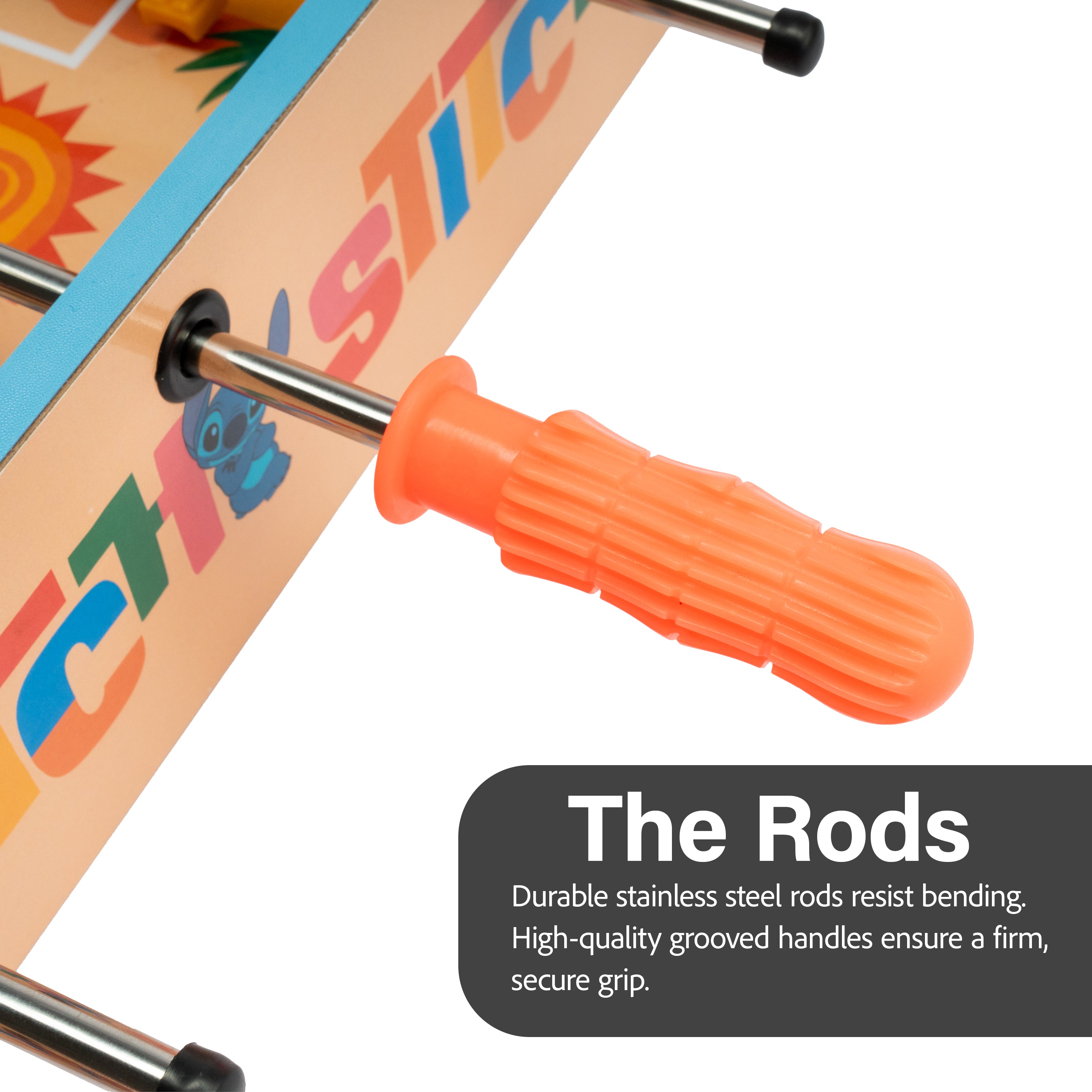 Juego de futbolín de madera Stitch