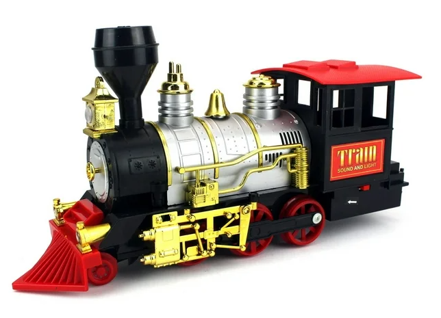 Classics Train Light Sound Smokescreen 20-Piece Electric Train