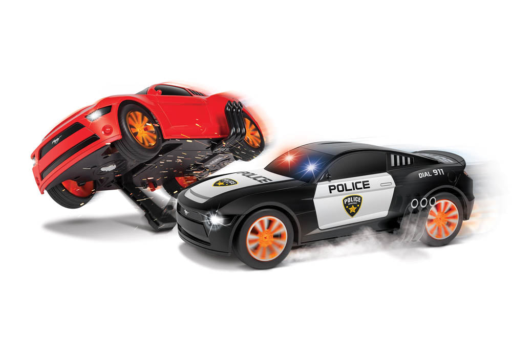 Ford Mustang Battle Pursuit RC Cars Double Pack [1:20]