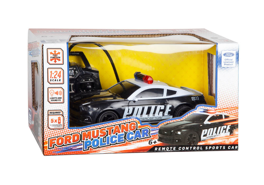 Ford Mustang RC Police Car [1:24]