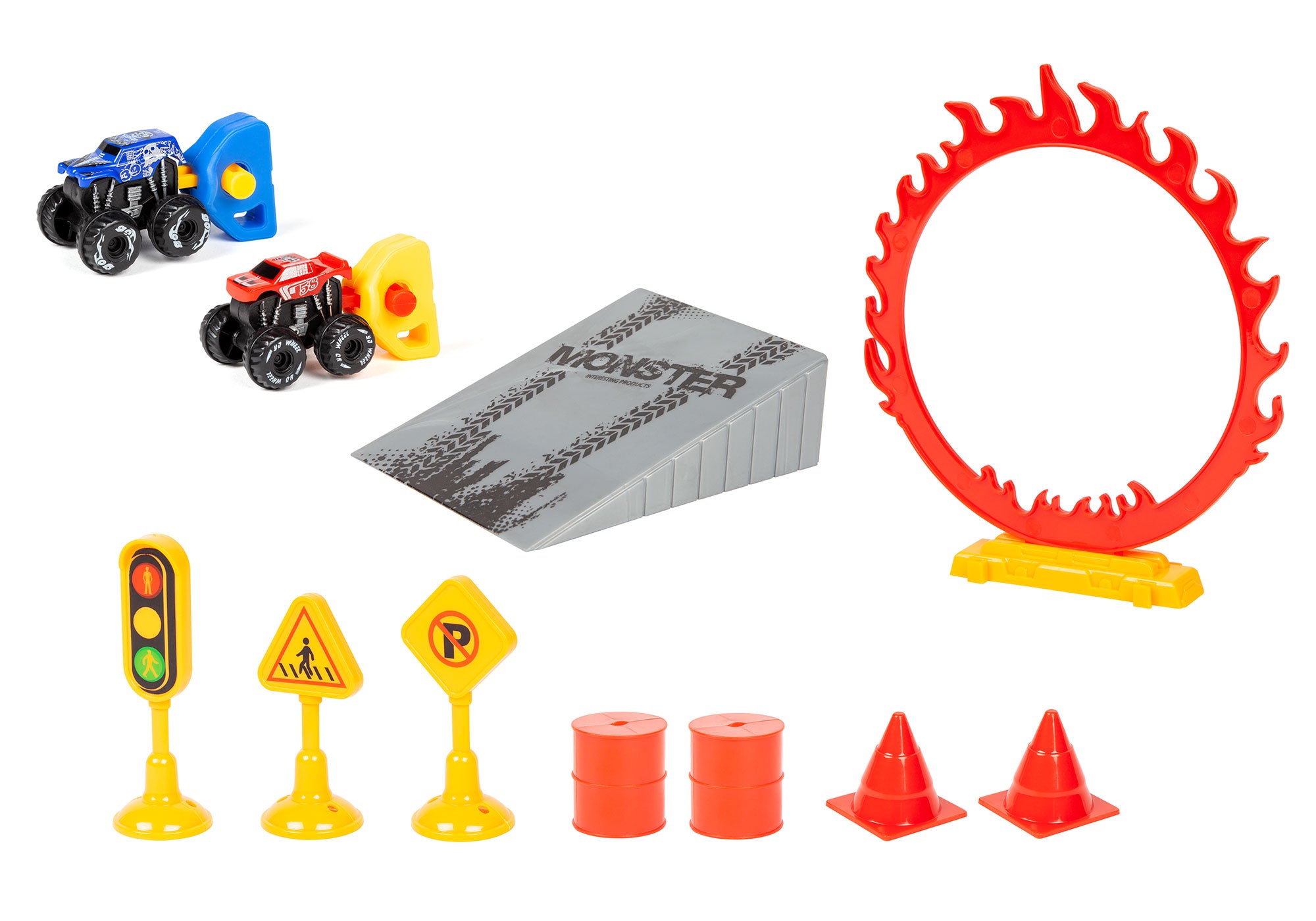 Nano Monster Truck Playset