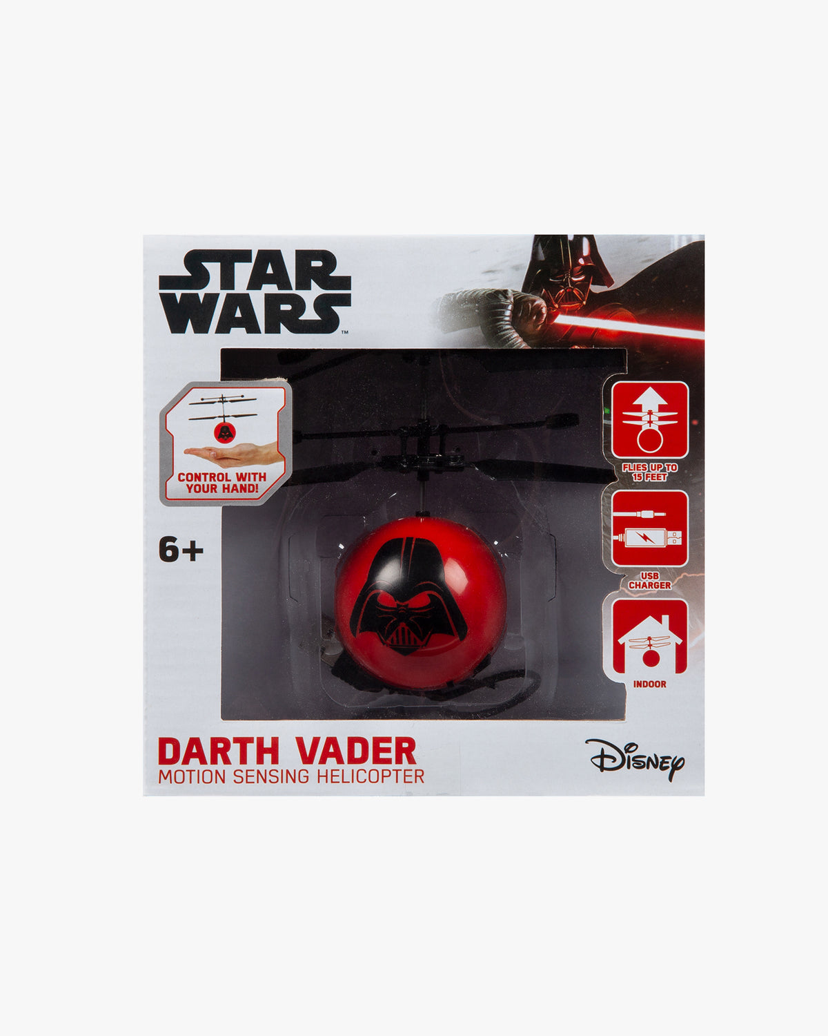 Darth Vader 2ch Mini IR RC Helicopter and Darth Vader Flying Heli Ball Bundle
