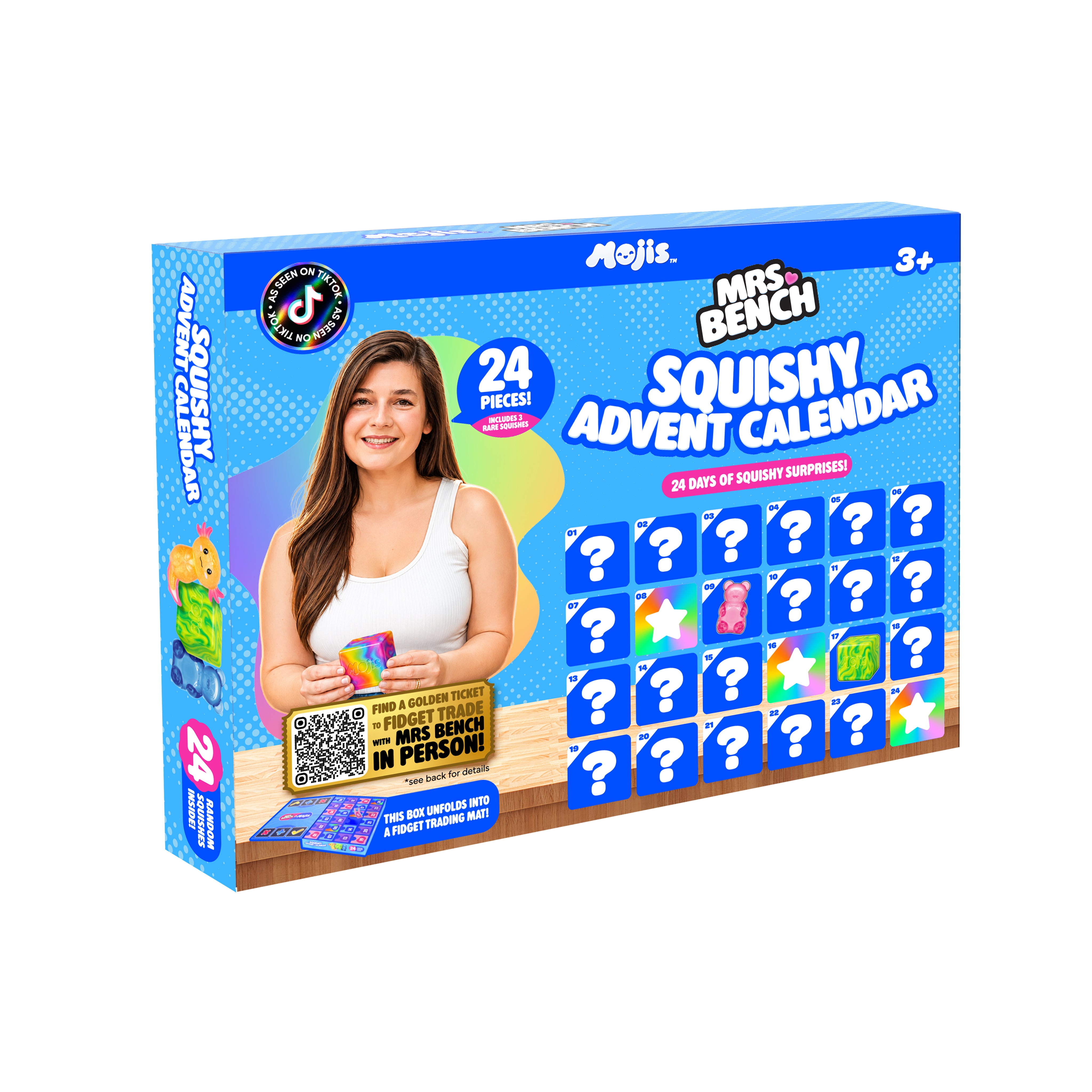 Mrs Bench 24pc Advent Calender of Special Squishyss