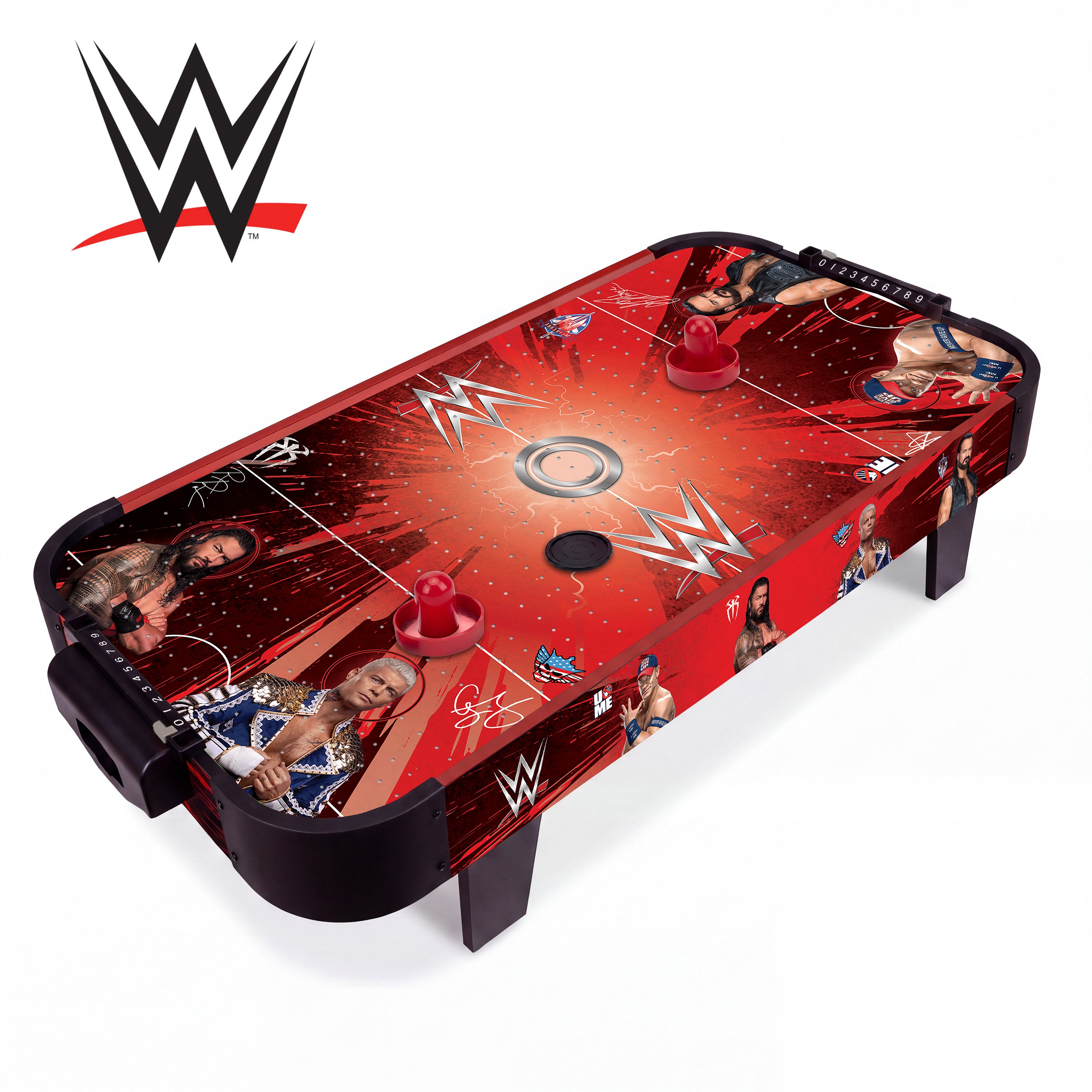 WWE Mega 42" Electronic Tabletop Air Hockey