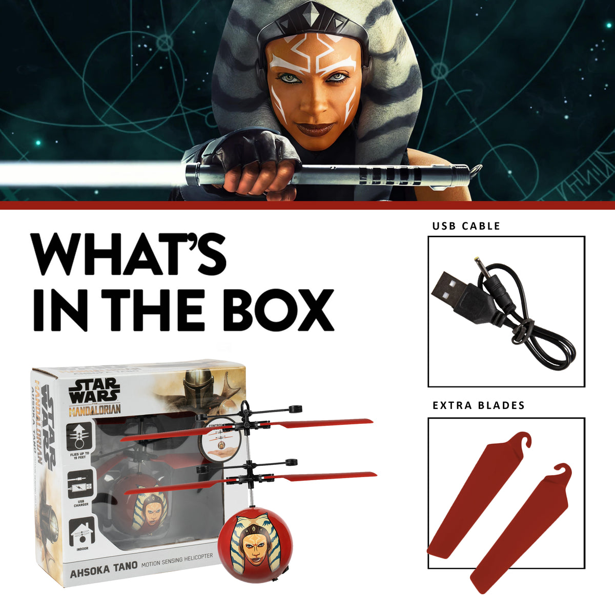 Mandalorian Ahsoka Tano Heli Ball