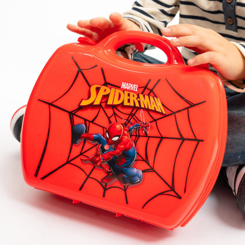 Spider-Man Handyman Suitcase 19 Piece Tool Set