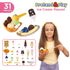 Pretend and Play Ice Cream Playset (31 Pieces)