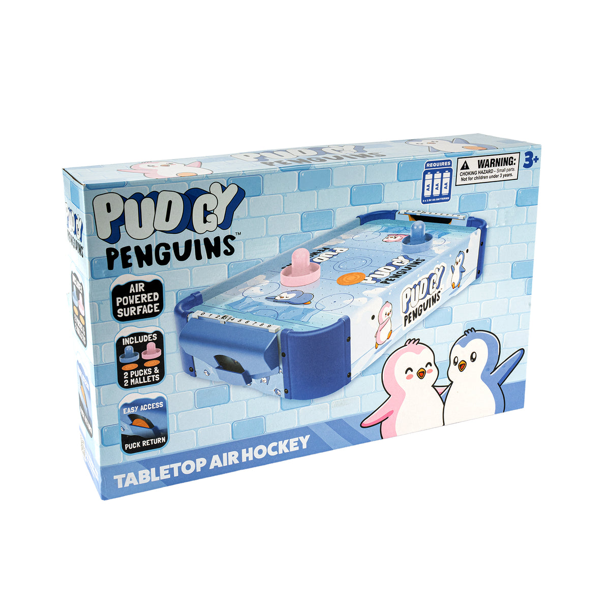 Pudgy Penguins Electronic Tabletop Air Hockey