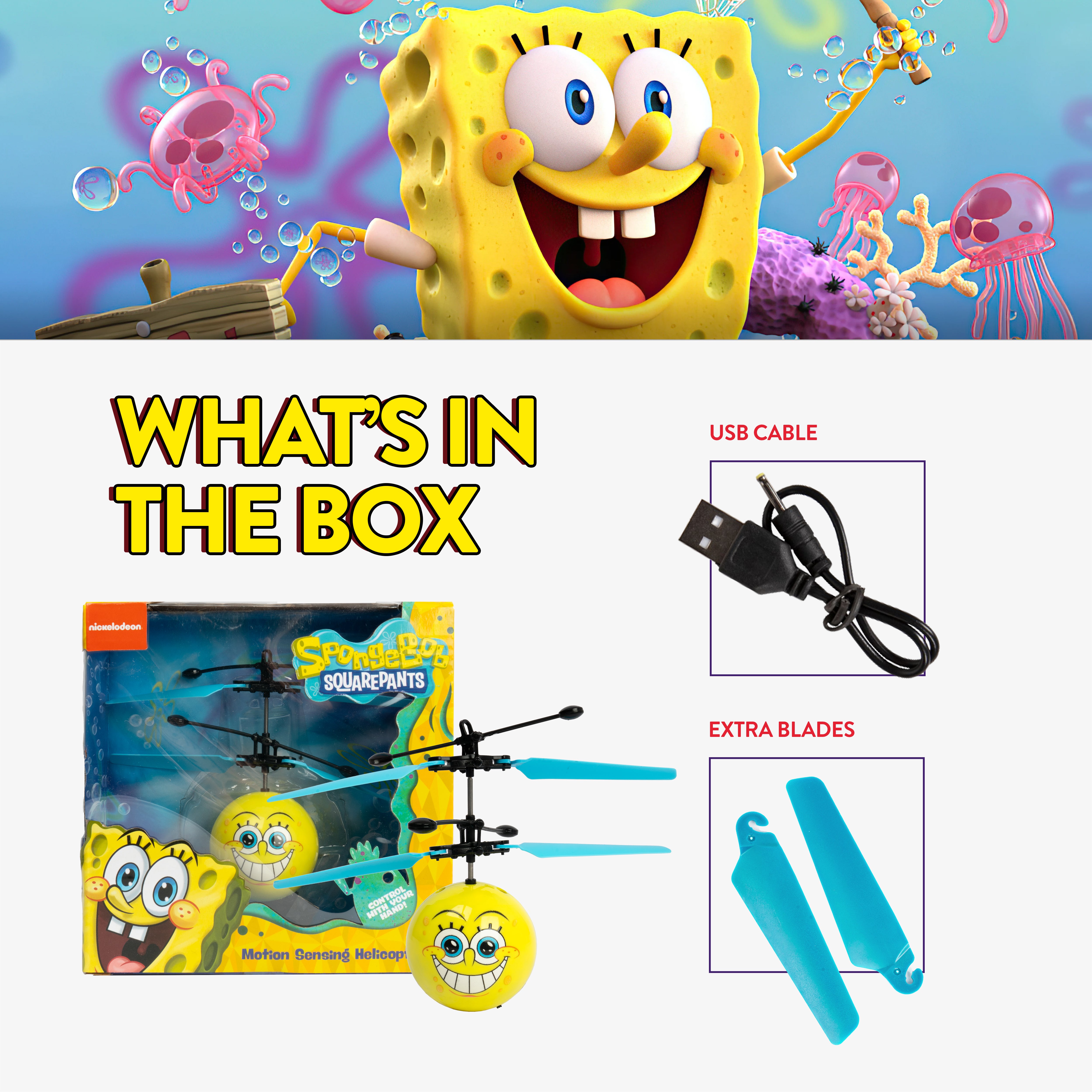 Bob Esponja de Nickelodeon: Heli Ball