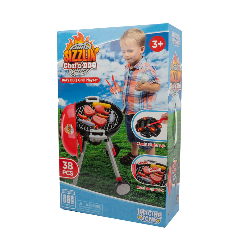 Sizzling Chef's BBQ Playset (38 Pieces)