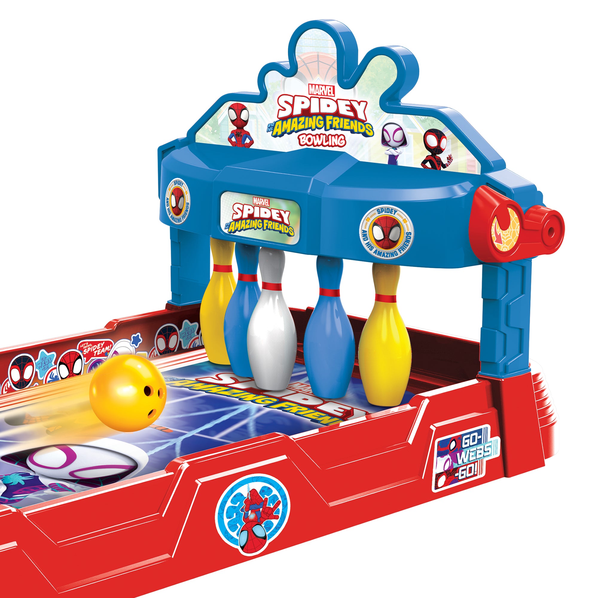 Spidey & his Amazing Friends Tabletop Bowling Play Set