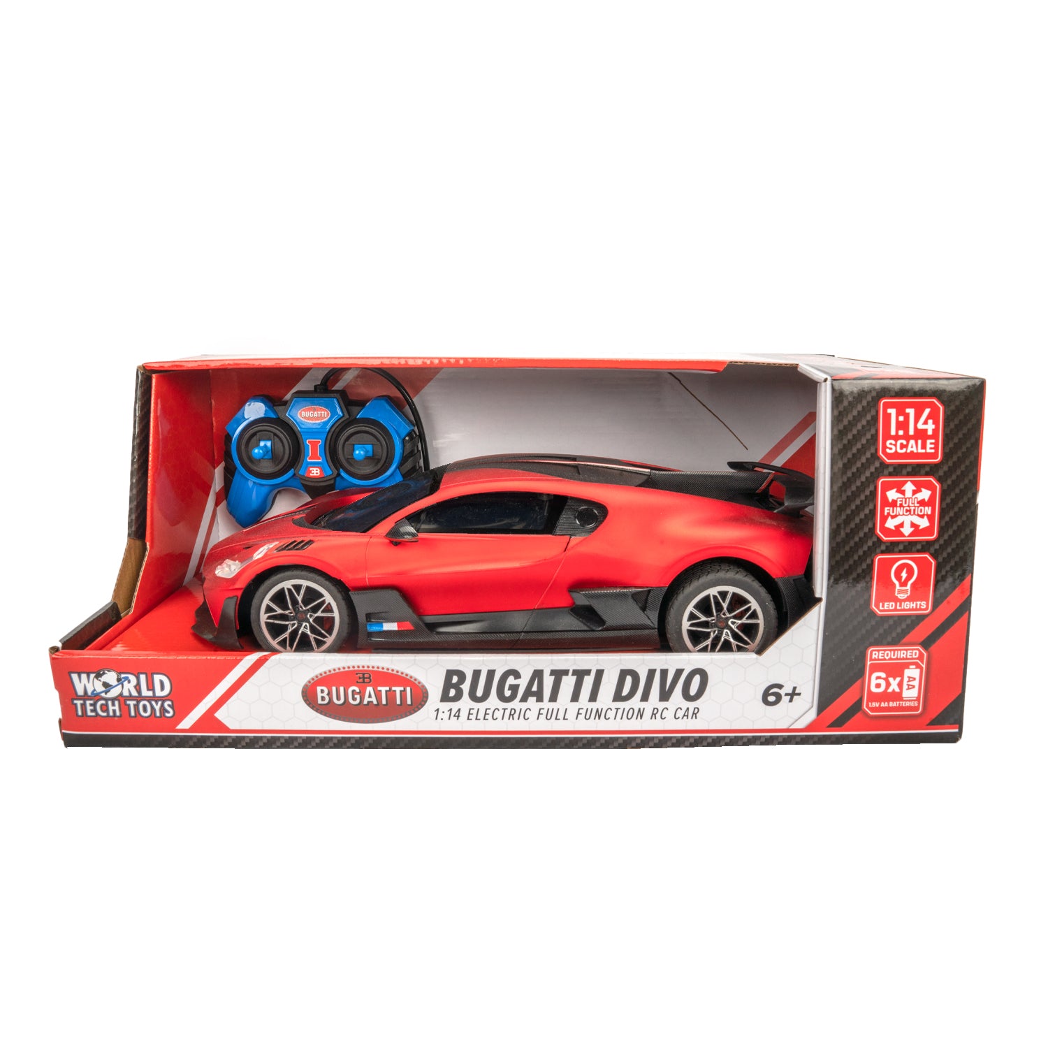 Voiture Télécommandée Bugatti Divo CMJ 1:24 | Licence Officielle | 2,4 Voiture Télécommandée Bugatti Divo CMJ 1:24 | Licence Officielle | 2,4