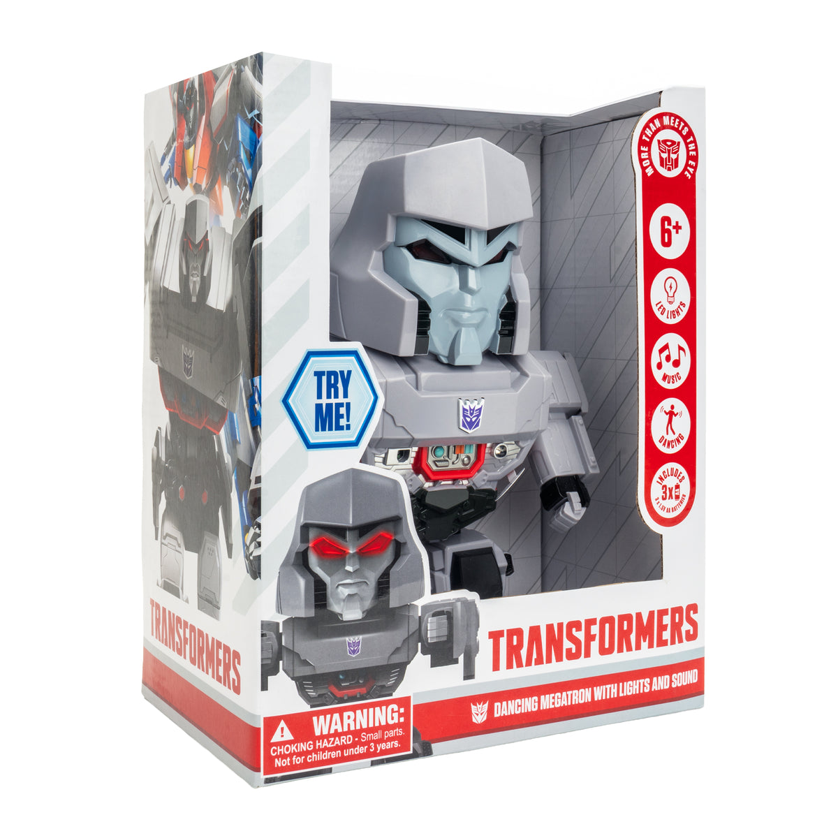 Robot bailarín Megatron de Transformers