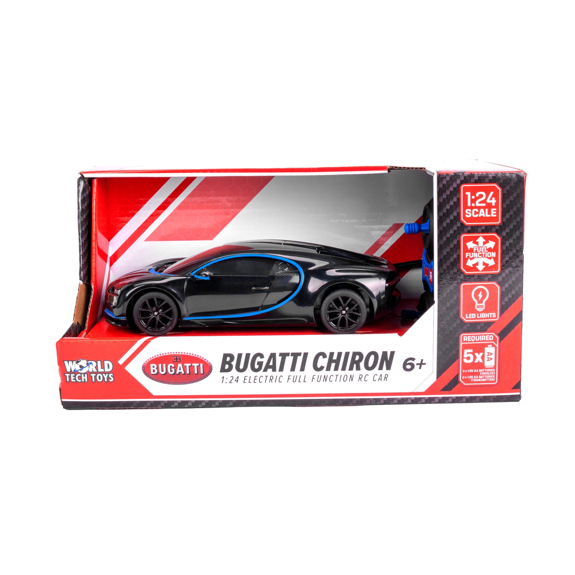 Bugatti Chiron 1:24 Full Function Electric RC Car