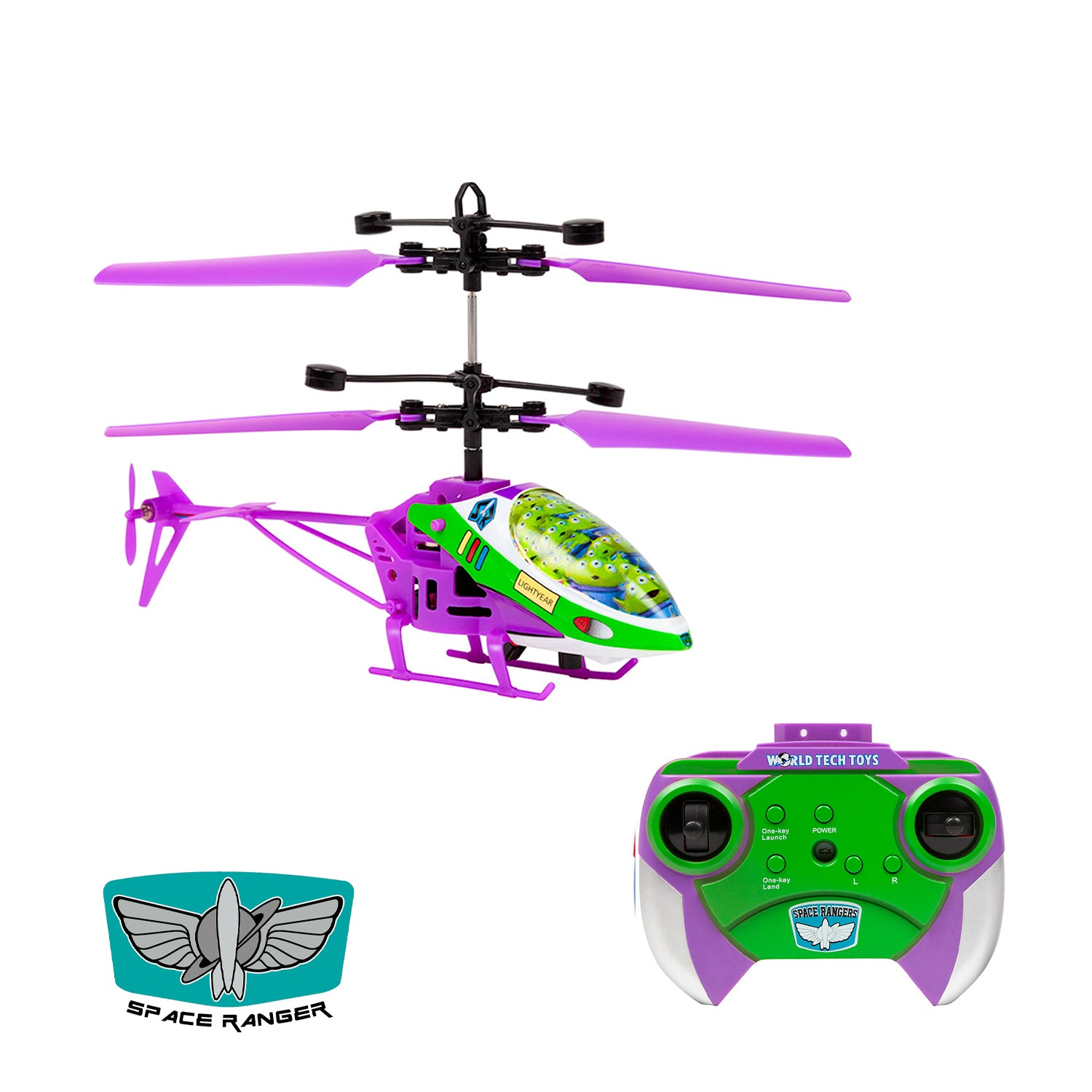 Disney Pixar Toy Story Buzz Lightyear 2CH Helicopter