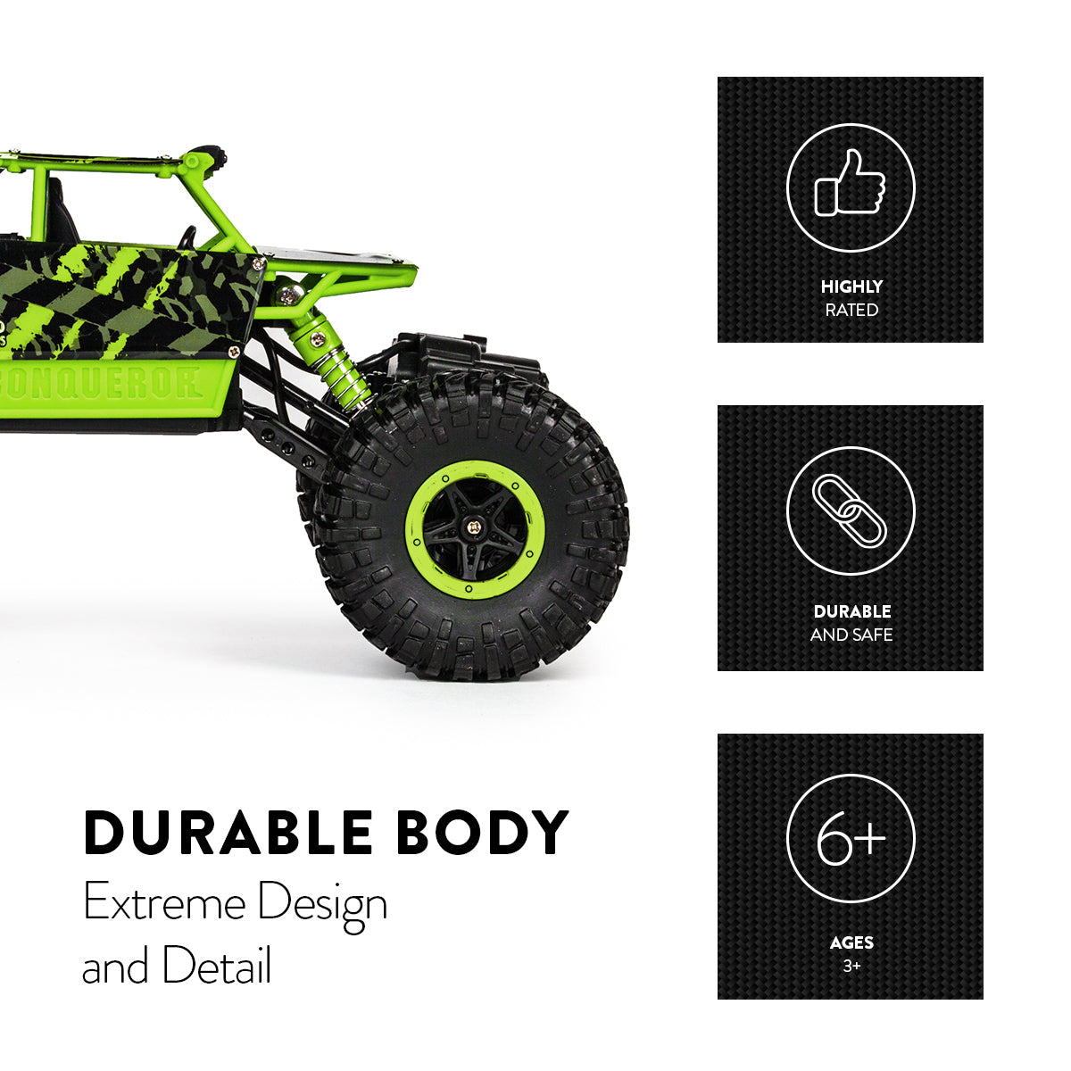 Conqueror RC Rock Crawler [1:18] 