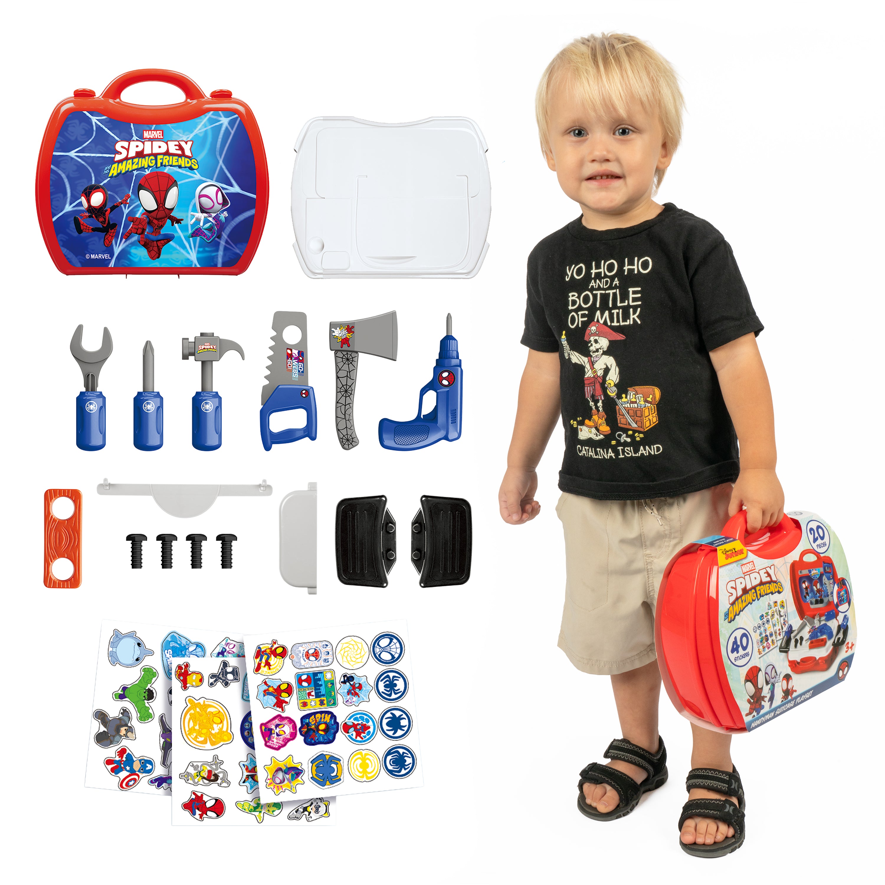 Spidey And His Amazing Friends Handyman Suitcase Playset