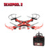 Dron RC Deadpool de 2,4 GHz y 4,5 canales con licencia de Marvel