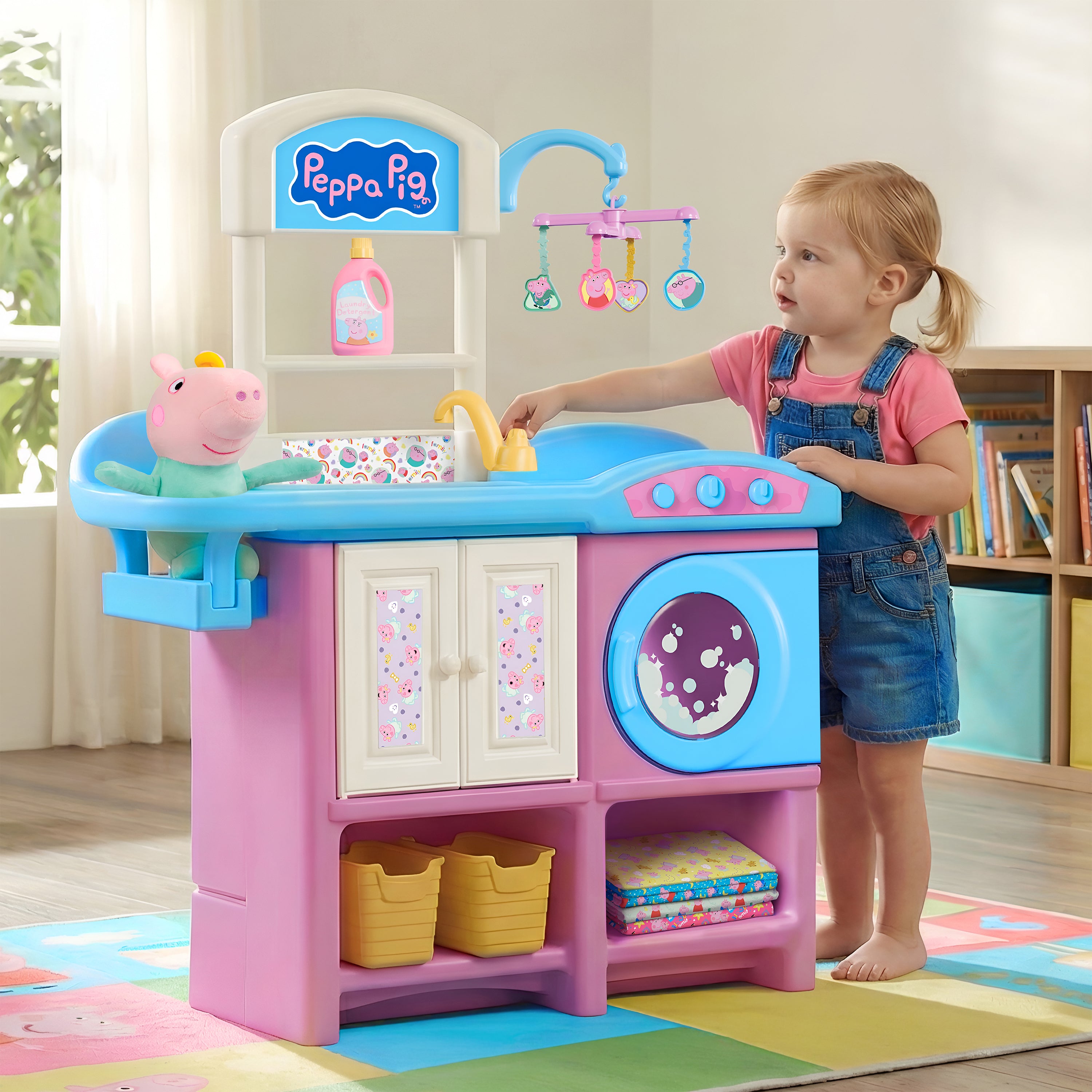 Peppa Pig Baby Evie Pig Nursery Laundry Set