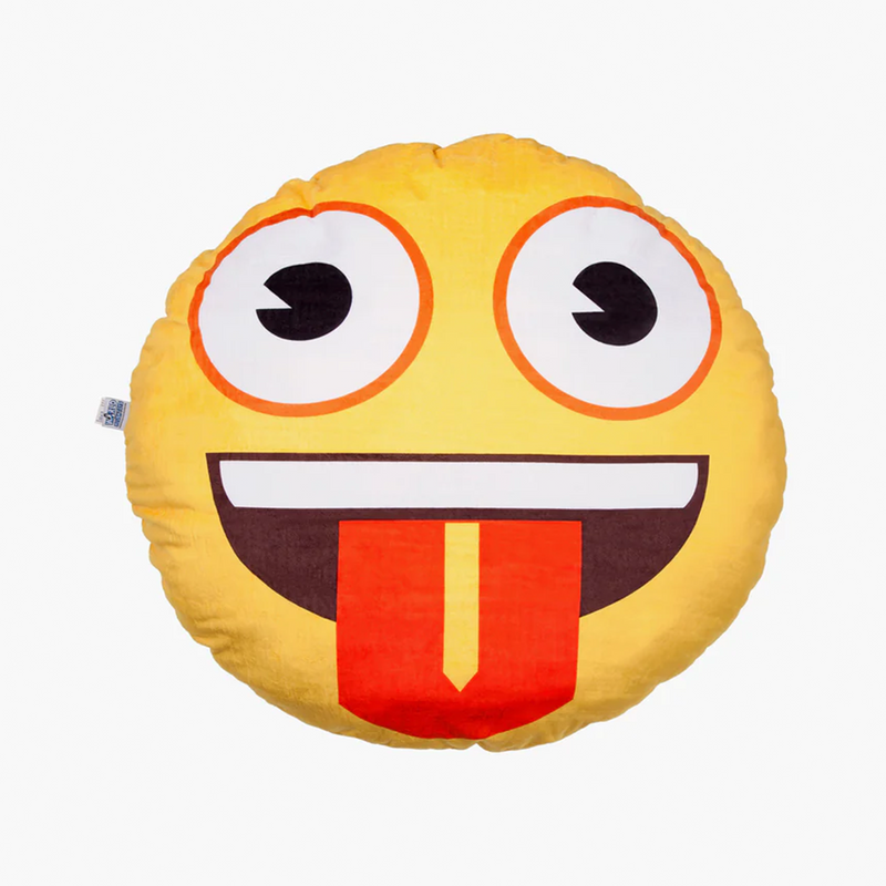 Crazy Face Emoji Plush
