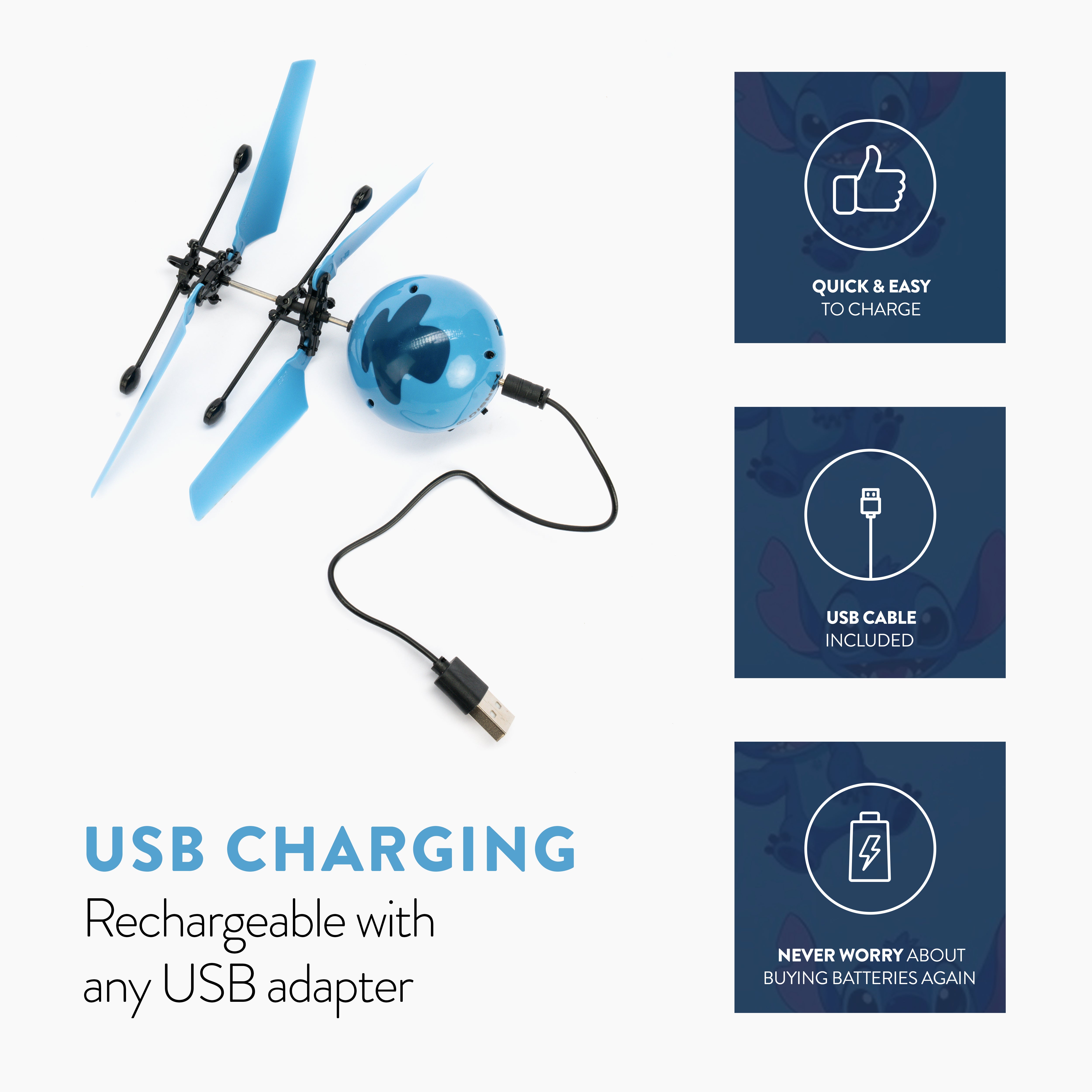 Bola de helicóptero de puntada 