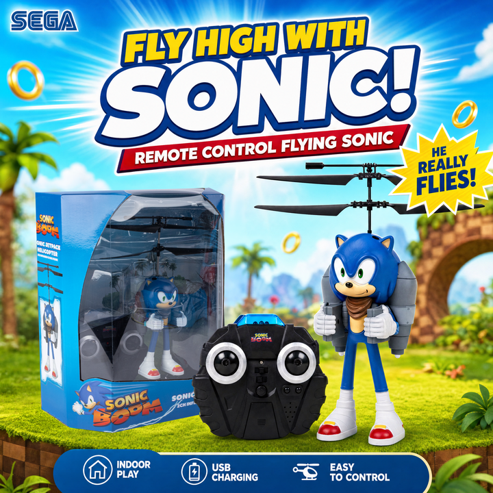 Sonic RC Flying Figure