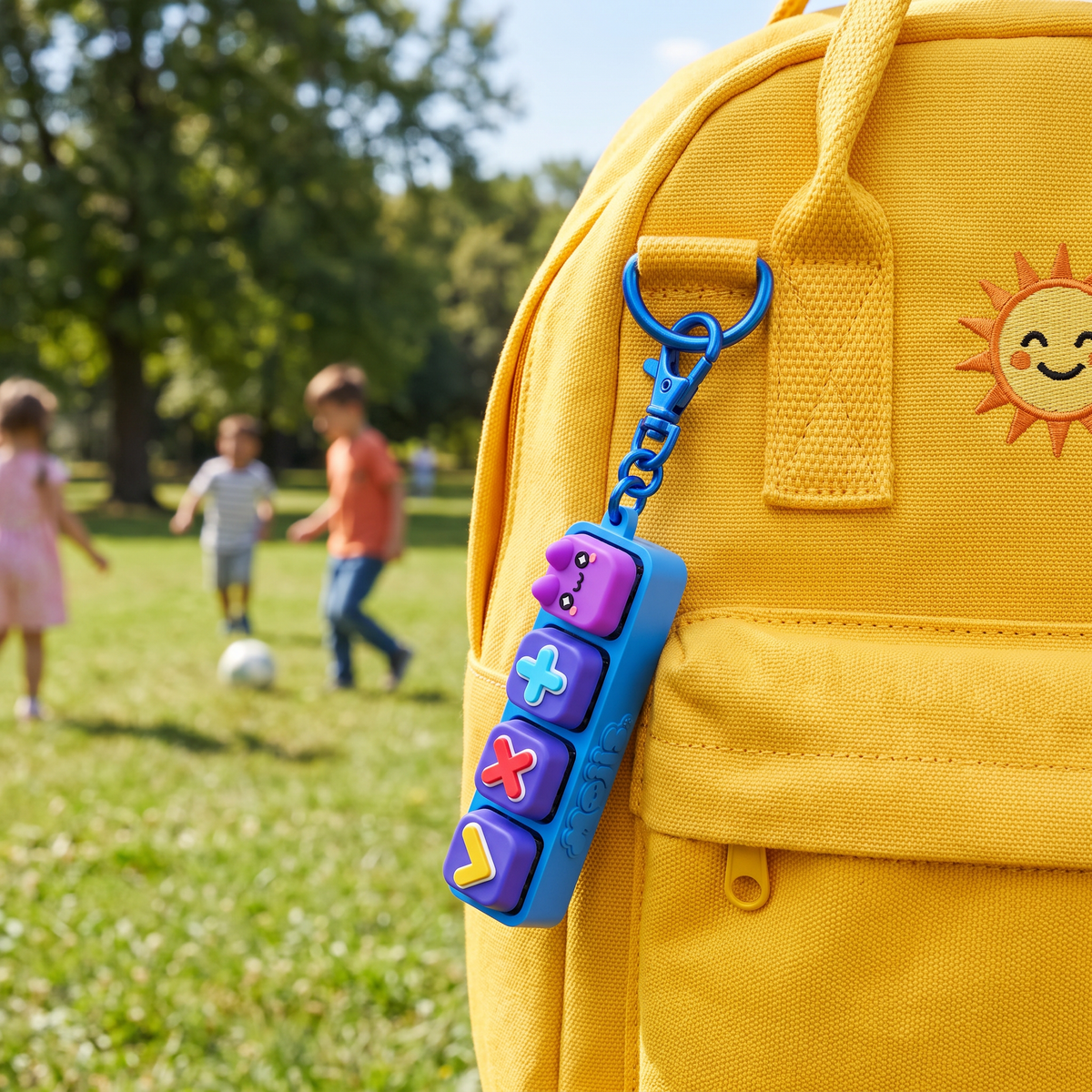 Mrs Bench Keychain clicker