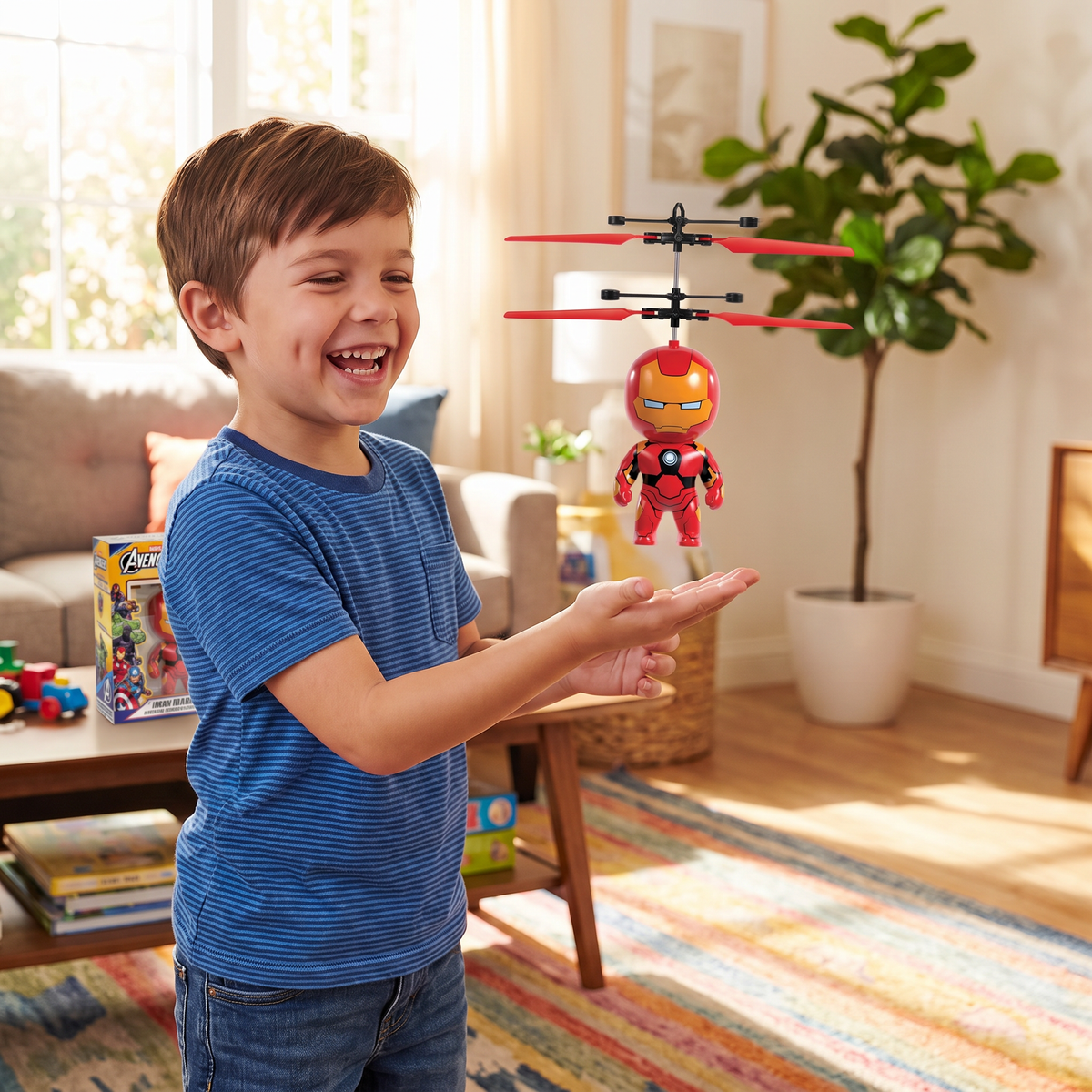 Iron Man Motion Sensing Helicopter