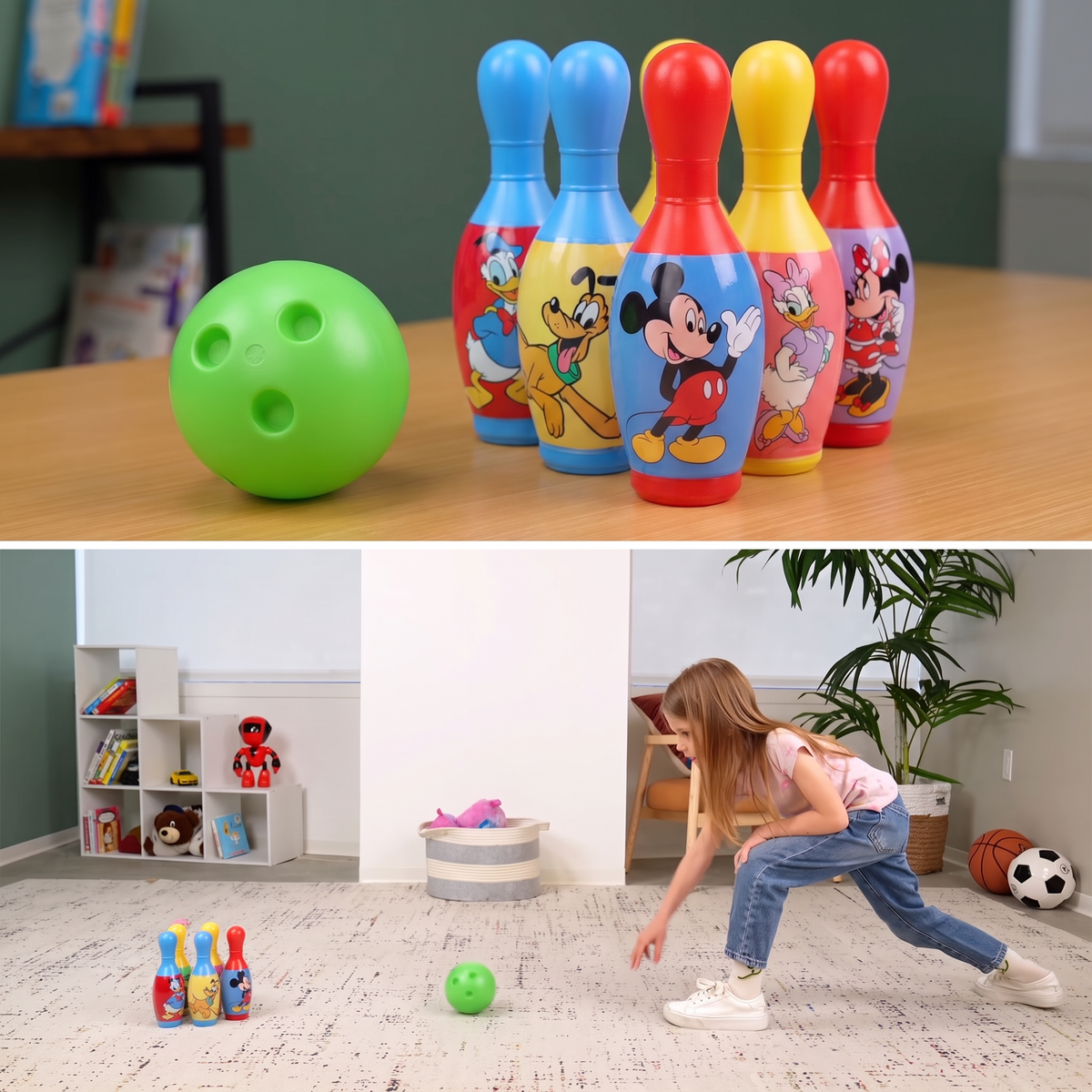Mickey & Friends Bowling Game Playset