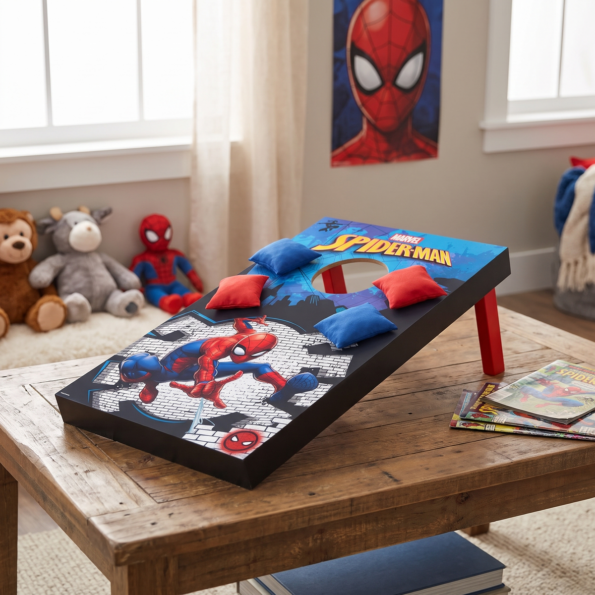 Spider-Man Cornhole Game