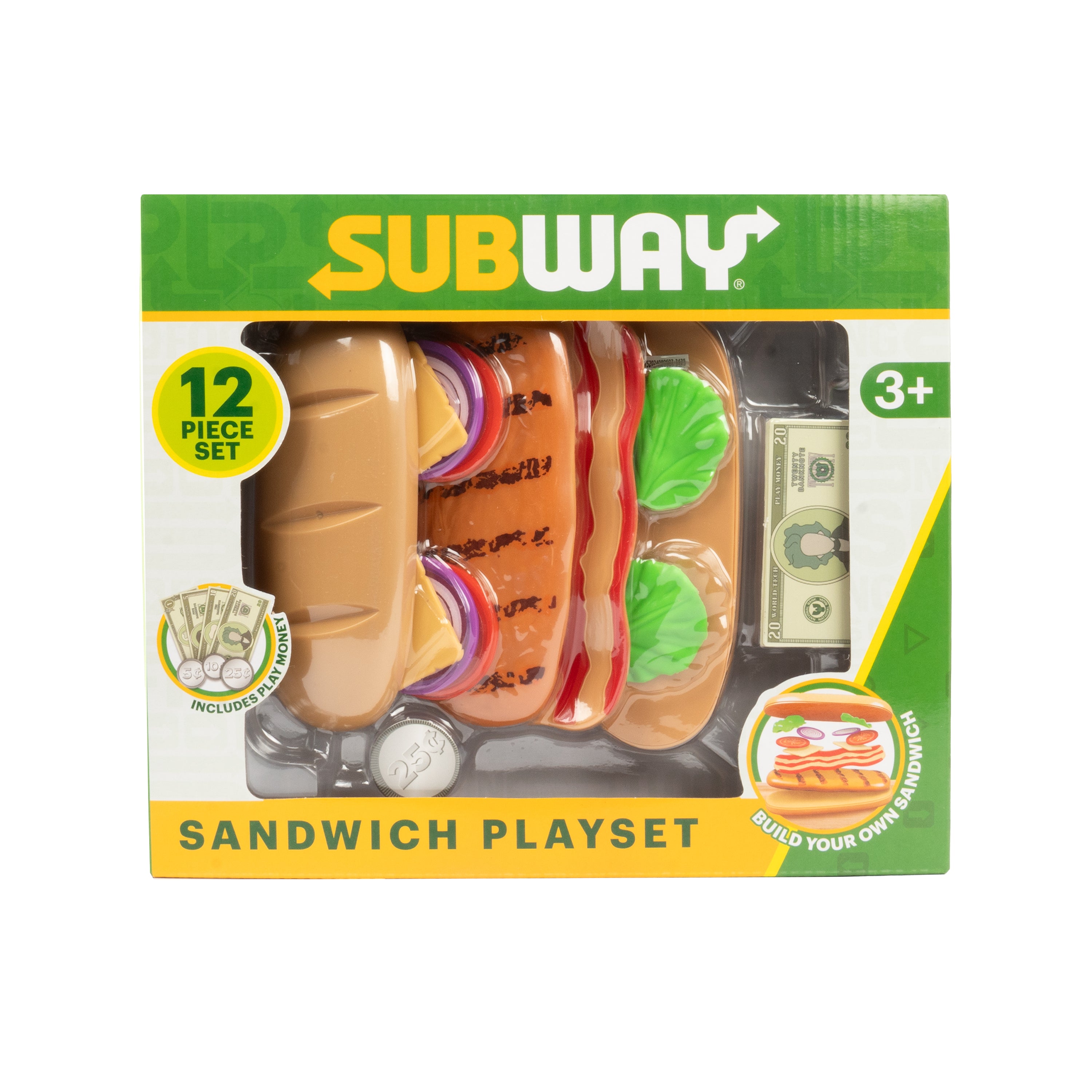 Subway Sandwich Playset (12 Piece Set)