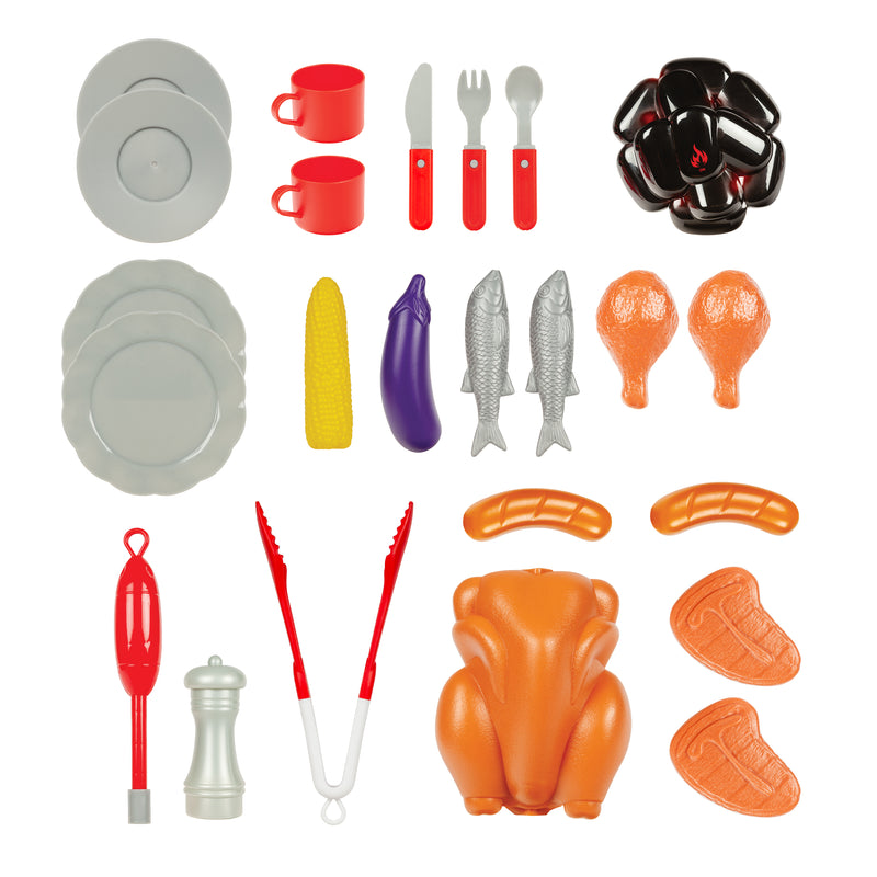 Sizzling Chef's BBQ Playset (38 Pieces)