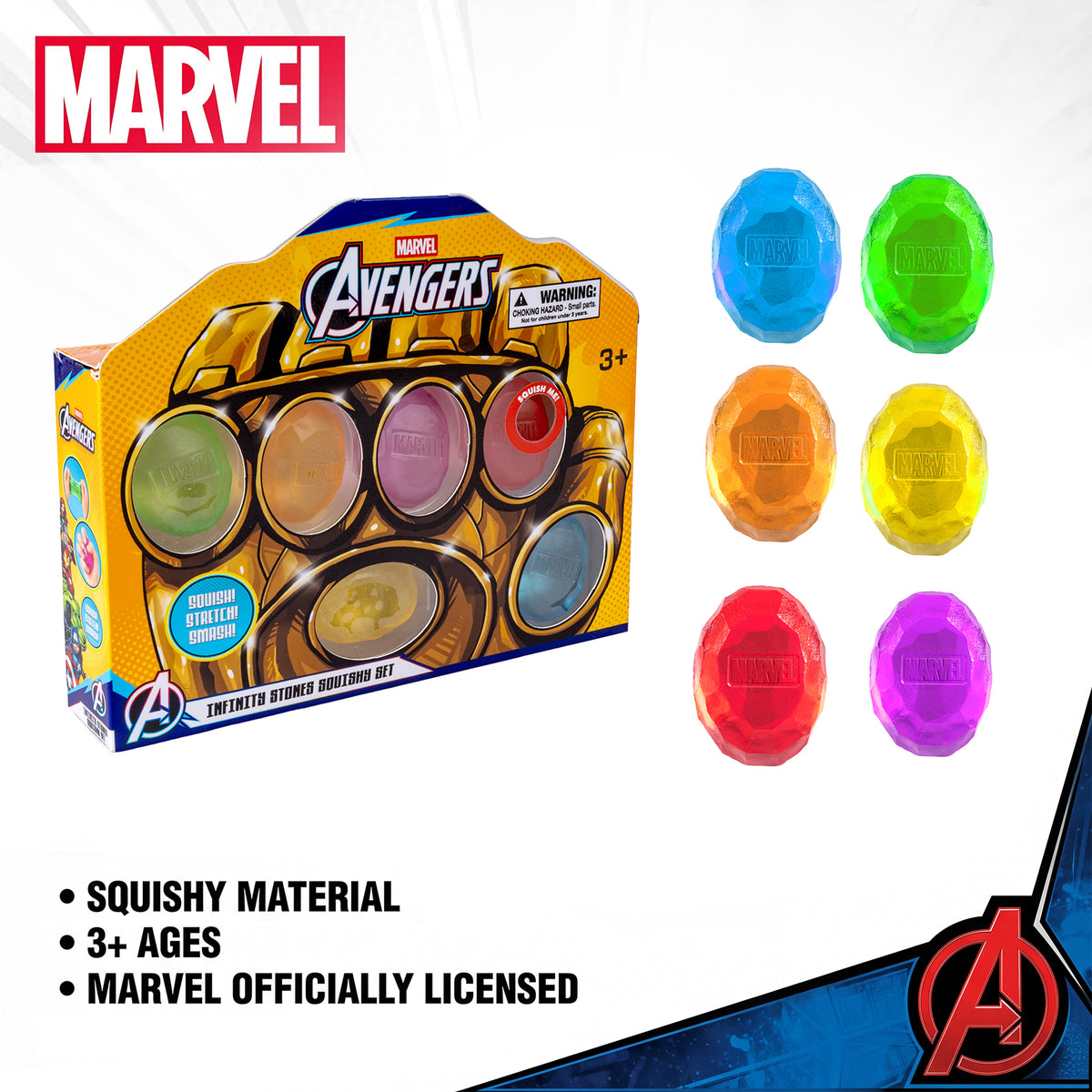 Avengers Infinity Stones Squishy Set – HOBBYTRON