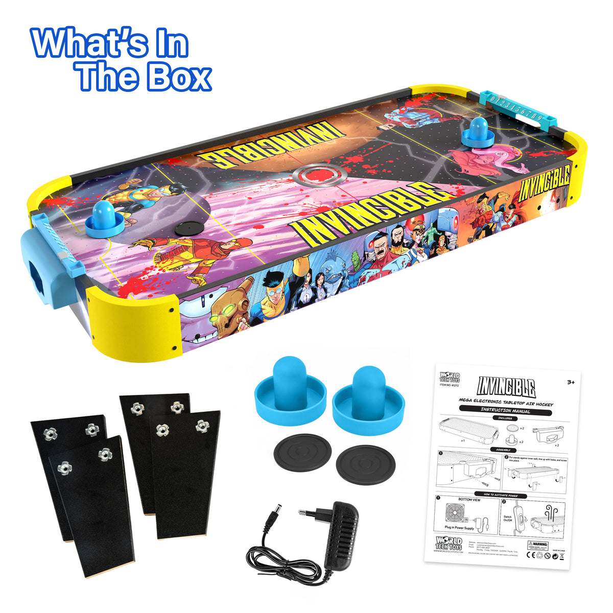 Invincible Mega 42" Electronic Tabletop Air Hockey