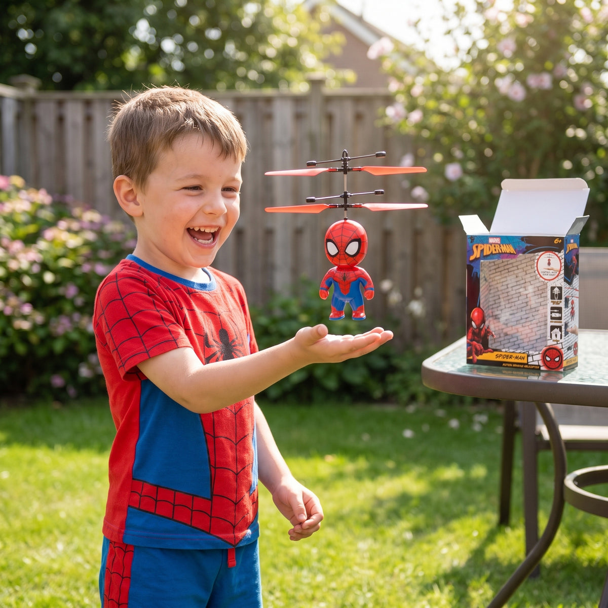Spider-Man Motion Sensing Helicopter