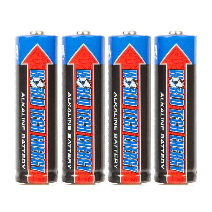 World Tech Energy 1.5V AA Alkaline Batteries