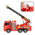 Big Kid's Fire Department Friction Ladder Fire Truck (1:10 scale) - Working Water Hose