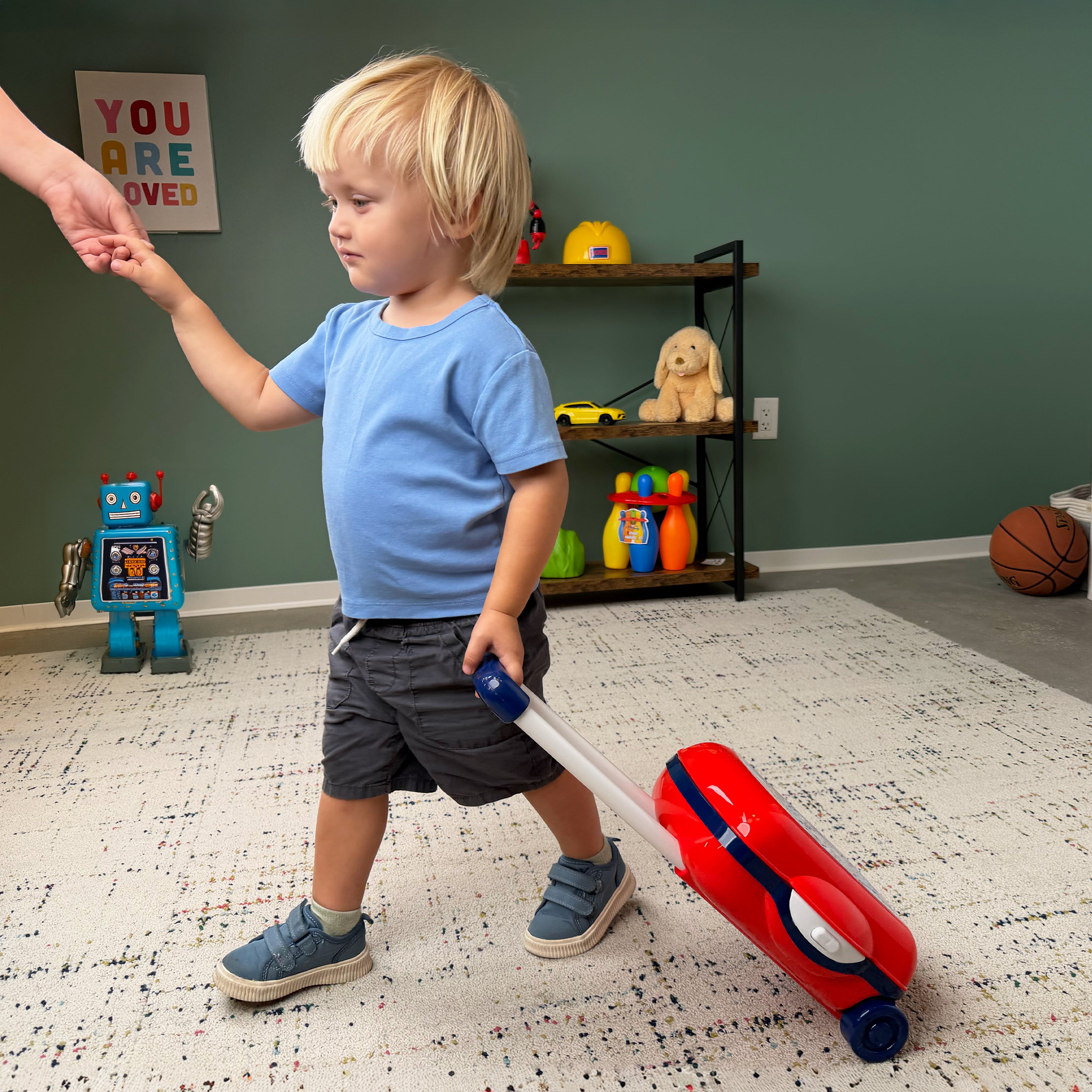 Spidey & his Amazing Friends Handyman Luggage Playset 20 Pieces